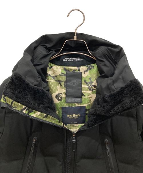 DESCENTE ALLTERRAIN（デザイント オルテライン）Descente ALLTERRAIN (デザイント オルテライン) narifuri (ナリフリ) ダウンジャケット ブラック サイズ:SIZE Mの古着・服飾アイテム