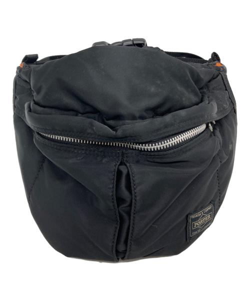 PORTER（ポーター）PORTER (ポーター) ボディーバッグ ブラックの古着・服飾アイテム