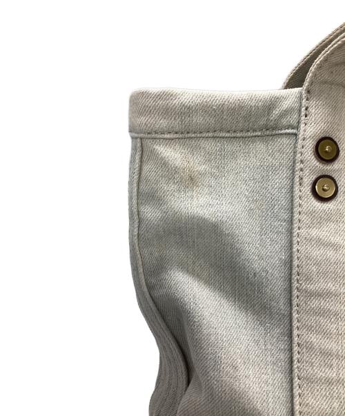 POLO RALPH LAUREN（ポロ・ラルフローレン）POLO RALPH LAUREN (ポロ・ラルフローレン) ポロベアデニムトートバッグ インディゴの古着・服飾アイテム