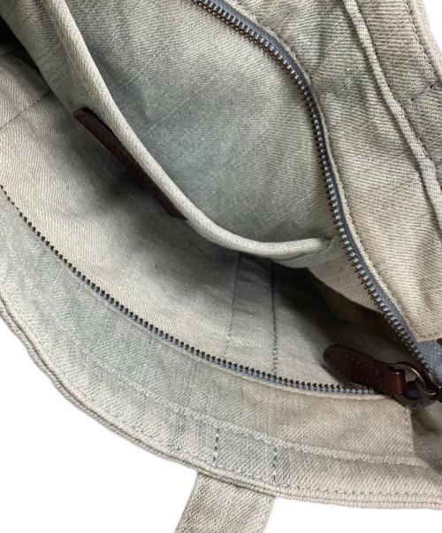 POLO RALPH LAUREN（ポロ・ラルフローレン）POLO RALPH LAUREN (ポロ・ラルフローレン) ポロベアデニムトートバッグ インディゴの古着・服飾アイテム