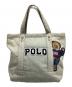 POLO RALPH LAUREN（ポロ・ラルフローレン）の古着「ポロベアデニムトートバッグ」｜インディゴ