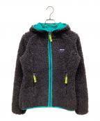 Patagoniaパタゴニア）の古着「RETRO-X FLEECE CARDIGAN」｜ブラック×ブルー
