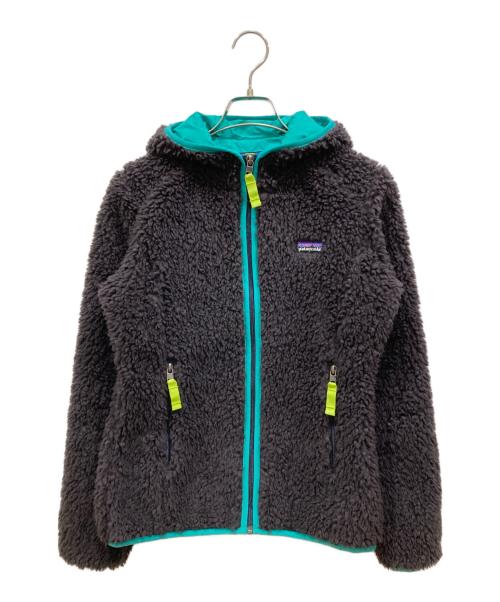 Patagonia（パタゴニア）Patagonia (パタゴニア) RETRO-X FLEECE CARDIGAN ブラック×ブルー サイズ:SIZE XSの古着・服飾アイテム
