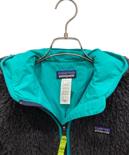 Patagonia（パタゴニア）Patagonia (パタゴニア) RETRO-X FLEECE CARDIGAN ブラック×ブルー サイズ:SIZE XSの古着・服飾アイテム