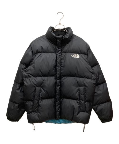 THE NORTH FACE（ザ ノース フェイス）THE NORTH FACE (ザ ノース フェイス) ダウンジャケット ブラック×ブルー サイズ:Ⅼの古着・服飾アイテム