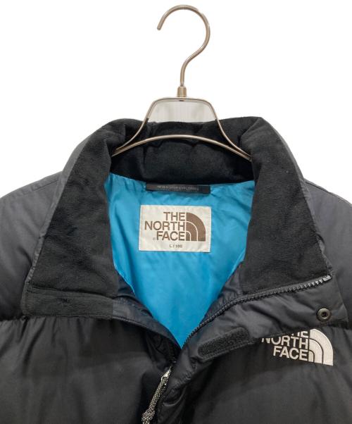THE NORTH FACE（ザ ノース フェイス）THE NORTH FACE (ザ ノース フェイス) ダウンジャケット ブラック×ブルー サイズ:Ⅼの古着・服飾アイテム