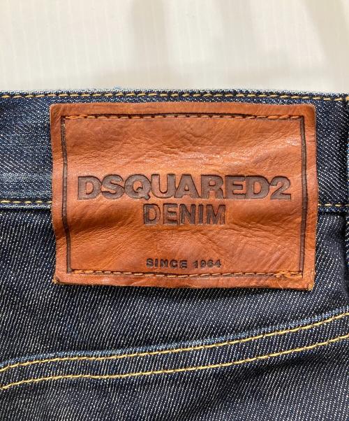 DSQUARED2（ディースクエアード）DSQUARED2 (ディースクエアード) LONG PENCIL SHORT インディゴ サイズ:SIZE 44の古着・服飾アイテム