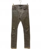 Saint Laurent Parisサンローランパリ）の古着「スキニーパンツ」｜グレー