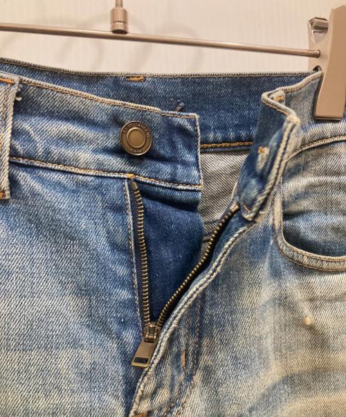 Saint Laurent Paris（サンローランパリ）Saint Laurent Paris (サンローランパリ) デニムパンツ インディゴ サイズ: 66cm (W26)の古着・服飾アイテム