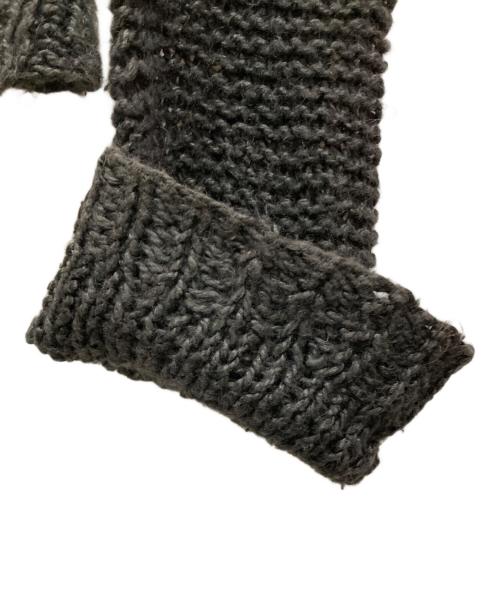 POLO RALPH LAUREN（ポロ・ラルフローレン）POLO RALPH LAUREN (ポロ・ラルフローレン) かぎ編みニット ブラック サイズ:Ⅼの古着・服飾アイテム