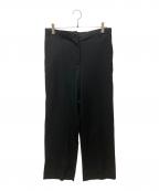 Maison Margielaメゾンマルジェラ）の古着「ウールスラックス」｜ブラック