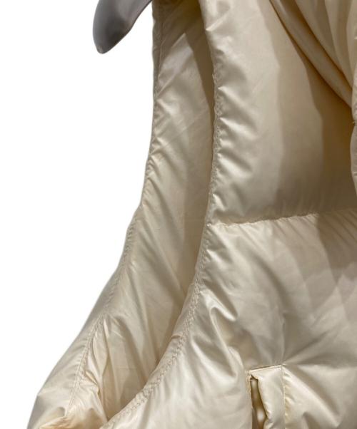 allureville（アルアバイル）allureville (アルアバイル) ライトタフタショートダウンベスト ベージュ サイズ:2の古着・服飾アイテム