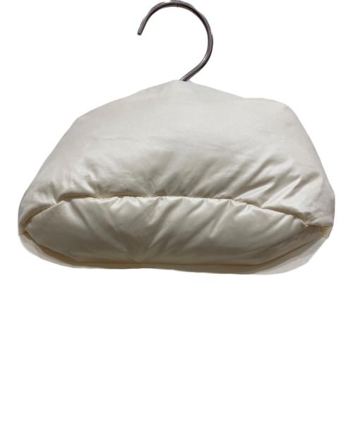 allureville（アルアバイル）allureville (アルアバイル) ライトタフタショートダウンベスト ベージュ サイズ:2の古着・服飾アイテム