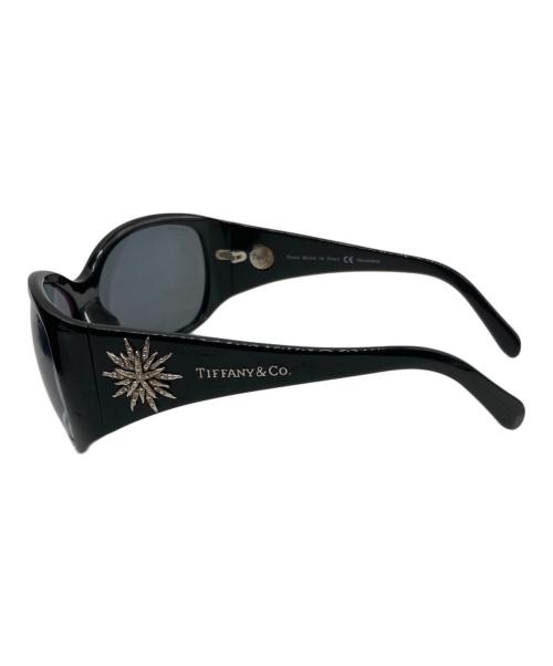 TIFFANY & Co.（ティファニー アンド コー）TIFFANY & Co. (ティファニー アンド コー) サイドシルバーダイヤサングラス ブラック サイズ:62□15-125の古着・服飾アイテム