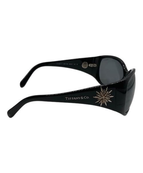 TIFFANY & Co.（ティファニー アンド コー）TIFFANY & Co. (ティファニー アンド コー) サイドシルバーダイヤサングラス ブラック サイズ:62□15-125の古着・服飾アイテム