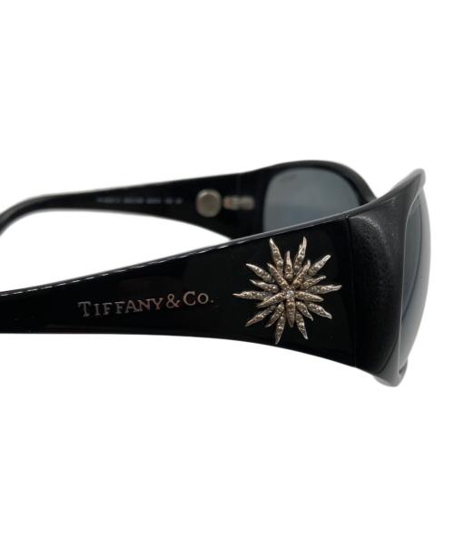 TIFFANY & Co.（ティファニー アンド コー）TIFFANY & Co. (ティファニー アンド コー) サイドシルバーダイヤサングラス ブラック サイズ:62□15-125の古着・服飾アイテム
