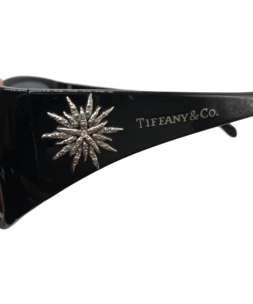 TIFFANY & Co.（ティファニー アンド コー）TIFFANY & Co. (ティファニー アンド コー) サイドシルバーダイヤサングラス ブラック サイズ:62□15-125の古着・服飾アイテム