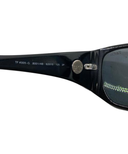 TIFFANY & Co.（ティファニー アンド コー）TIFFANY & Co. (ティファニー アンド コー) サイドシルバーダイヤサングラス ブラック サイズ:62□15-125の古着・服飾アイテム