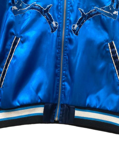 adidas（アディダス）adidas (アディダス) スカジャン ブルー サイズ:SIZE Lの古着・服飾アイテム