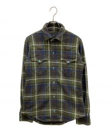 ALANUI（アラヌイ）の古着「ウエスタンチェックシャツ」｜グリーン