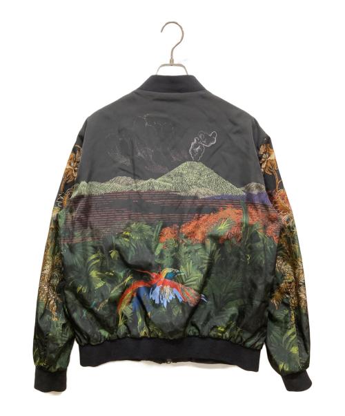 ETRO（エトロ）ETRO (エトロ) ボルケーノプリントブルゾン ブラック サイズ:SIZE XLの古着・服飾アイテム