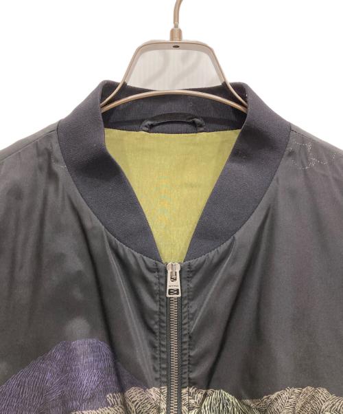ETRO（エトロ）ETRO (エトロ) ボルケーノプリントブルゾン ブラック サイズ:SIZE XLの古着・服飾アイテム
