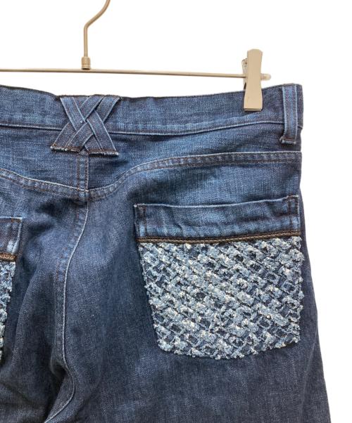 BOTTEGA VENETA（ボッテガベネタ）BOTTEGA VENETA (ボッテガベネタ) デニムパンツ インディゴ サイズ:SIZE 46の古着・服飾アイテム