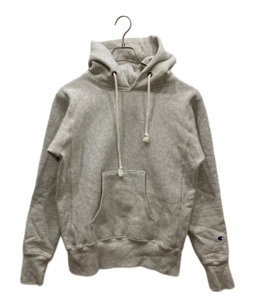 Champion REVERSE WEAVE（チャンピオン リバース ウィーブ）Champion REVERSE WEAVE (チャンピオン リバース ウィーブ) パーカー グレー サイズ:SIZE Mの古着・服飾アイテム