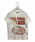 MOSCHINOモスキーノ）の古着「プリントTシャツ」｜ホワイト