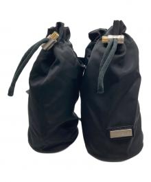 Ferragamo（フェラガモ）の古着「ナイロンベルトバッグ」｜ブラック