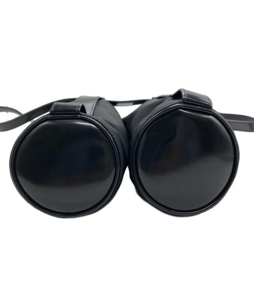 Ferragamo（フェラガモ）Ferragamo (フェラガモ) ナイロンベルトバッグ ブラックの古着・服飾アイテム