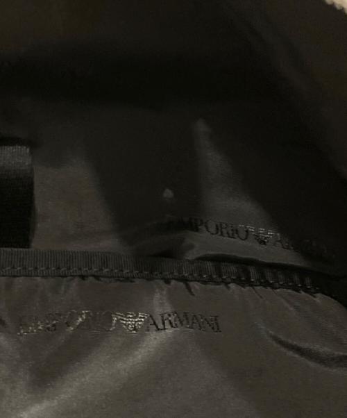 EMPORIO ARMANI（エンポリオ アルマーニ）EMPORIO ARMANI (エンポリオ アルマーニ) トライバルバックパック アイボリーの古着・服飾アイテム