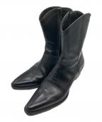 DSQUARED2ディースクエアード）の古着「Wanderer’ leather ankle boots」｜ブラック