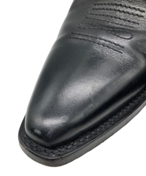 DSQUARED2（ディースクエアード）DSQUARED2 (ディースクエアード) Wanderer’ leather ankle boots ブラック サイズ:SIZE 42の古着・服飾アイテム