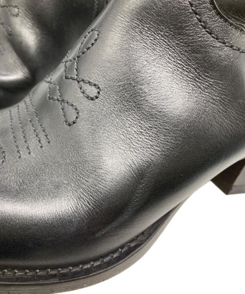 DSQUARED2（ディースクエアード）DSQUARED2 (ディースクエアード) Wanderer’ leather ankle boots ブラック サイズ:SIZE 42の古着・服飾アイテム