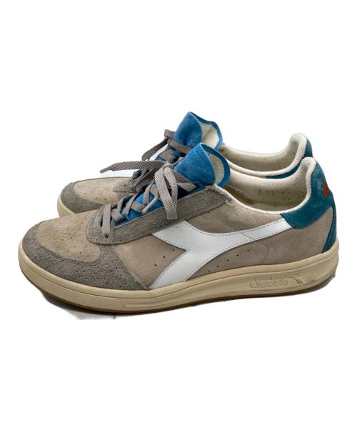 DIADORA（ディアドラ）DIADORA (ディアドラ) スニーカー ベージュ×ブルー サイズ:SIZE 27cmの古着・服飾アイテム