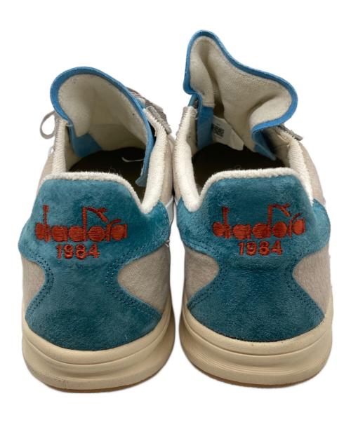 DIADORA（ディアドラ）DIADORA (ディアドラ) スニーカー ベージュ×ブルー サイズ:SIZE 27cmの古着・服飾アイテム