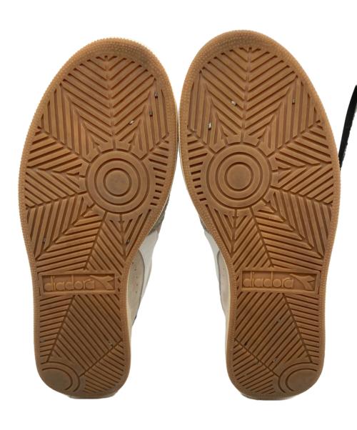 DIADORA（ディアドラ）DIADORA (ディアドラ) スニーカー ベージュ×ブルー サイズ:SIZE 27cmの古着・服飾アイテム