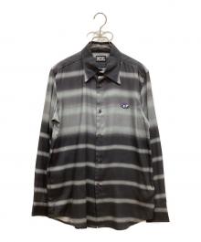 DIESEL（ディーゼル）の古着「グラディーションシャツ」｜グレー