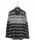 DIESEL（ディーゼル）の古着「グラディーションシャツ」｜グレー