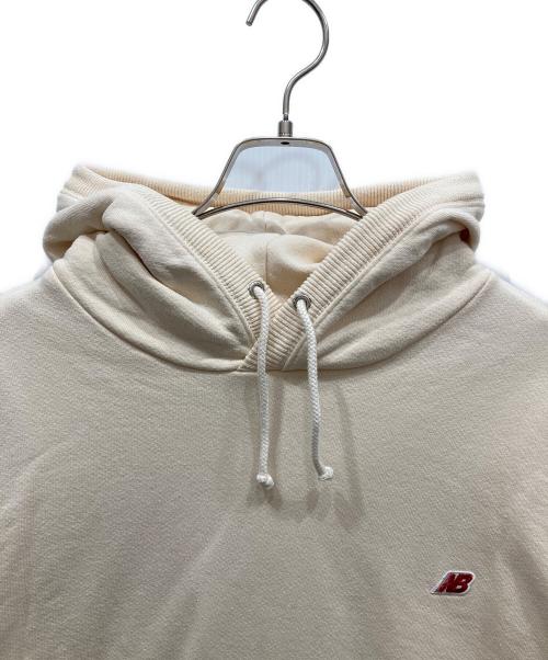 NEW BALANCE（ニューバランス）NEW BALANCE (ニューバランス) MADE Sweat Hoodie アイボリー サイズ:SIZE XLの古着・服飾アイテム