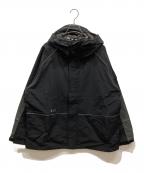 NEW BALANCEニューバランス）の古着「フーデットタスランジャケット」｜ブラック