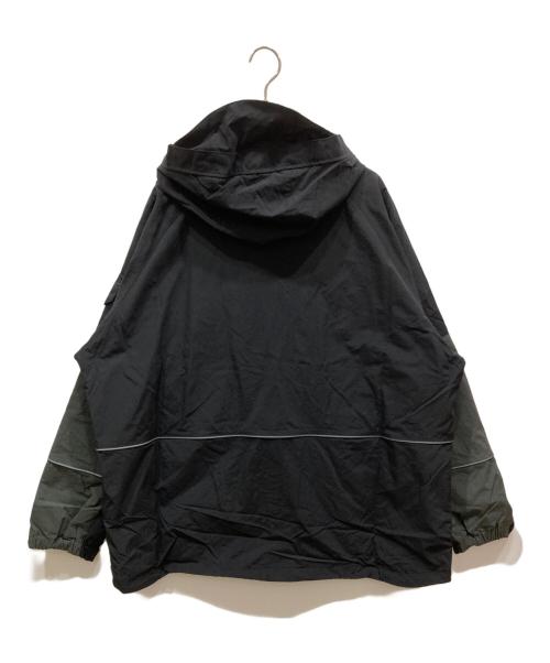 NEW BALANCE（ニューバランス）NEW BALANCE (ニューバランス) フーデットタスランジャケット ブラック サイズ:XLの古着・服飾アイテム