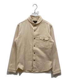 ORGUEIL（オルゲイユ）の古着「長袖シャツ」｜ベージュ