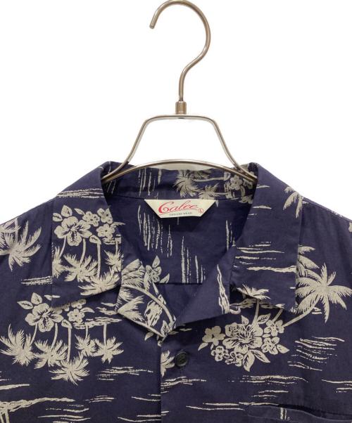 CALEE（キャリー）CALEE (キャリー) アロハシャツ ネイビー サイズ:SIZE Lの古着・服飾アイテム