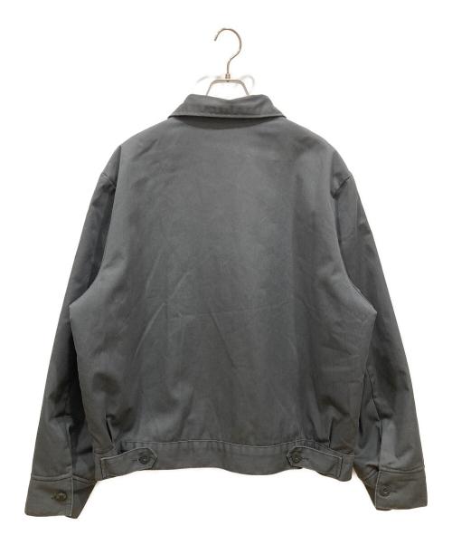 Dickies（ディッキーズ）Dickies (ディッキーズ) 企業刺繍ワークジャケット グレー サイズ:SIZE XLの古着・服飾アイテム