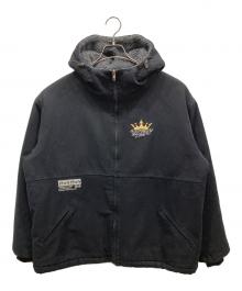 9090（9090）の古着「King Logo Hooded」｜ブラック