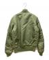ALPHA (アルファ) MA-1ジャケット オリーブ サイズ:SIZE M：8000円