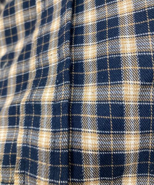 stussy（ステューシー）stussy (ステューシー) OLDチェックシャツ ベージュ サイズ:SIZE Lの古着・服飾アイテム