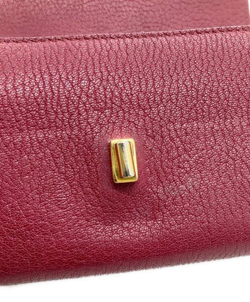 Chloe（クロエ）Chloe (クロエ) ドリュー長財布 レッドの古着・服飾アイテム